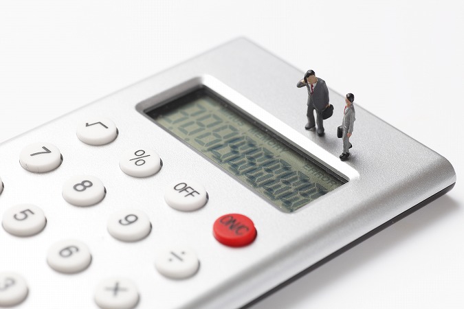 電卓と小人